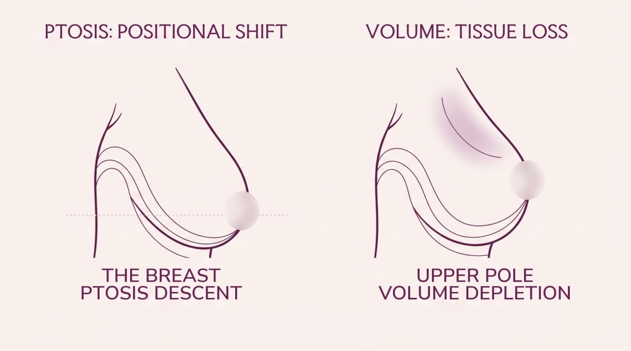 Click to expand Implant Placement in a Ptotic Breast